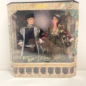 1997 Ken Barbie as Romeo Juliet Lmtd Edition Together Forever Collection Dolls